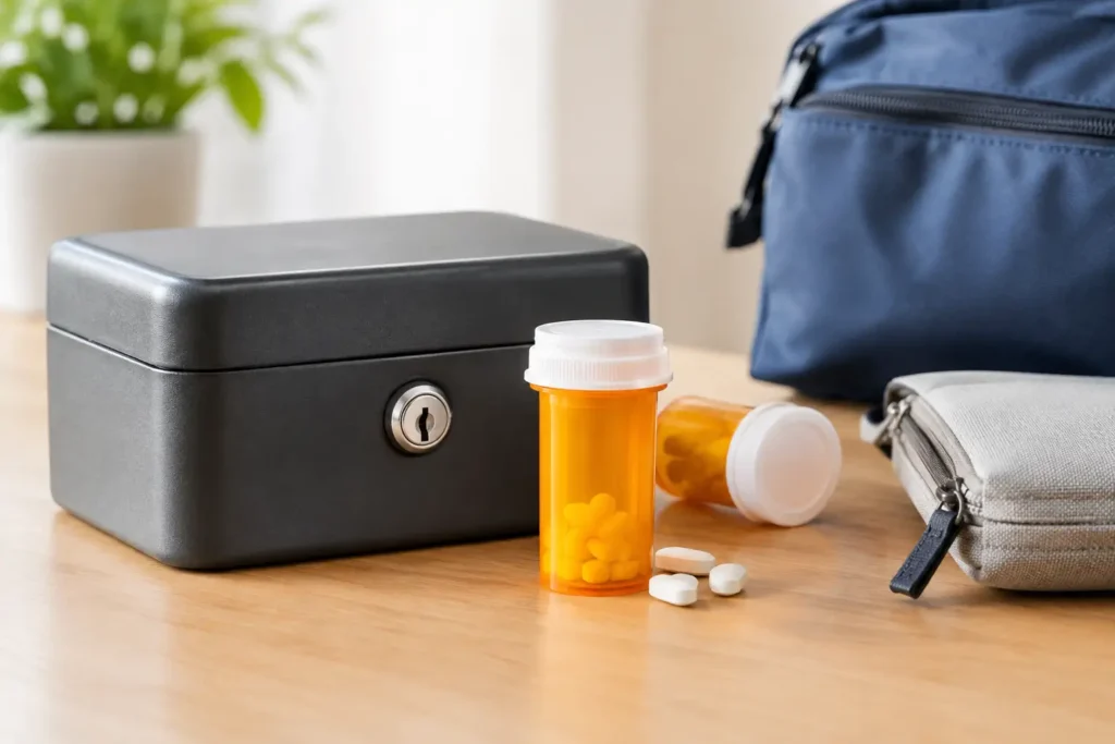 How to Store Opioids Safely at Home and Away